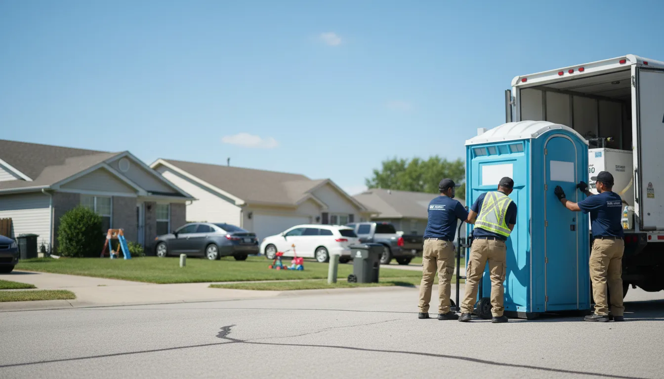 Standard Porta Potty Rentals in Greenup, IL near me
